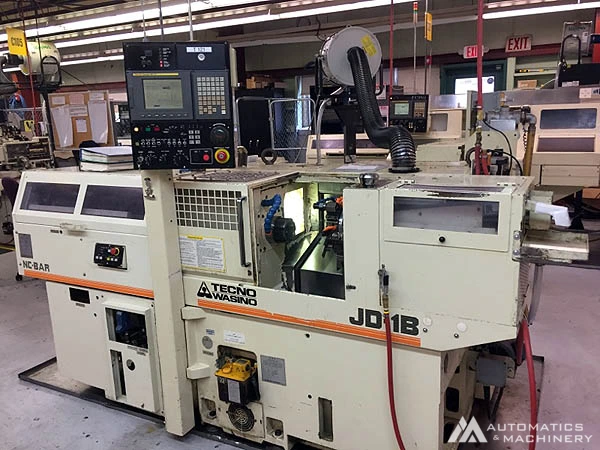 Used 2002 TECNO WASINO JD 1 398159 Automatics Machinery Co